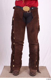  Photos Woman in Cowboy suit 1 Cowboy cowboy pants with leather belt historical clothing lower body 0001.jpg